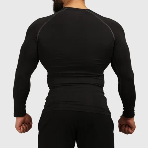 Compression Fullsleeves T-shirt Black